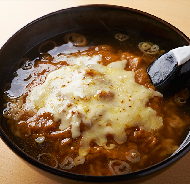 カレーチーズラーメン